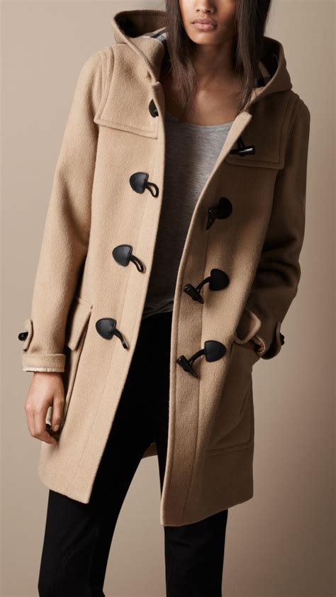 Burberry Brit Duffle Coat In Women's Coats & Jackets